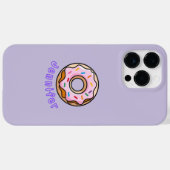 Personalisiertes Niedliches Donut-Design Case-Mate iPhone Hülle (Rückseite (Horizontal))