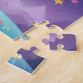 Personalisiertes Niedliches Einhorn mit Namen Puzzle (Seite)