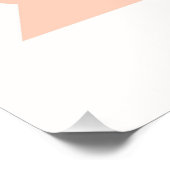 Personalisiertes niedliches ElefantenKinderzimmer Poster (Ecke)