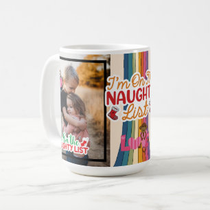 Personalisiertes Niedliches Foto für Weihnachten Kaffeetasse