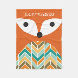 Personalisiertes Niedliches Fox Fleece Blanken