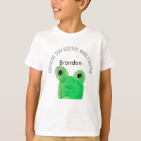 Personalisiertes Niedliches Frosch inspirierendes