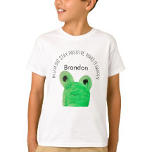 Personalisiertes Niedliches Frosch inspirierendes 
