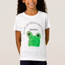 Personalisiertes Niedliches Frosch inspirierendes 