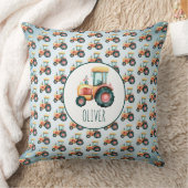 Personalisiertes Niedliches Gelbtrampmuster Kissen (Decke)