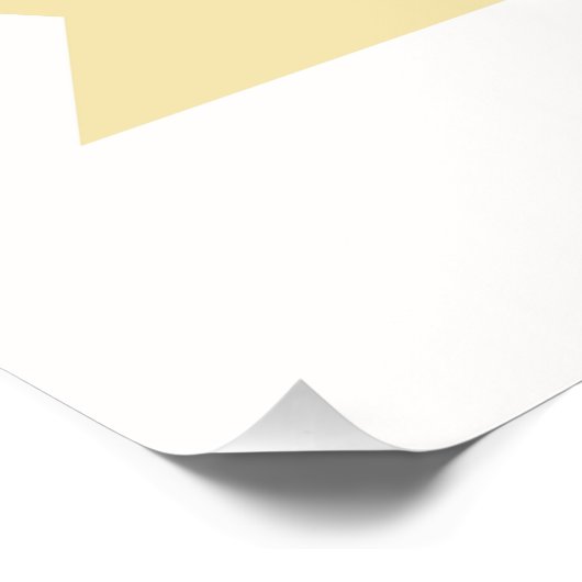 Personalisiertes niedliches Giraffe-Kinderzimmer Poster (Ecke)