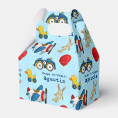 Personalisiertes Niedliches Kinderspielzeug-Muster Geschenkschachtel (Rückseite)