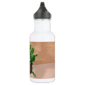 Personalisiertes Niedliches Kitten in Catnip Pot Edelstahlflasche (Rechts)