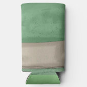 Personalisiertes Niedliches Kitten in Catnip Pot Selters Dosenkühler (Rückseite)