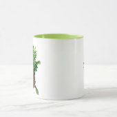Personalisiertes Niedliches Kitten in Catnip Pot Tasse (Zentrum)