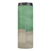 Personalisiertes Niedliches Kitten in Catnip Pot Thermosbecher (Rückseite)