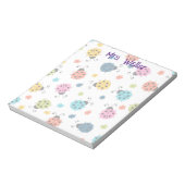 Personalisiertes Niedliches LadyBug Notepad Notizblock (Rotiert)