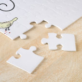 Personalisiertes Niedliches Mädchen und Katze Eiff Puzzle (Seite)