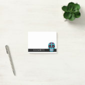 Personalisiertes Niedliches Mexican Sugar Skull Ha Post-it Klebezettel (Büro)