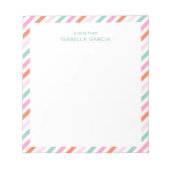 Personalisiertes Niedliches Notepad Notizblock (Vorderseite)