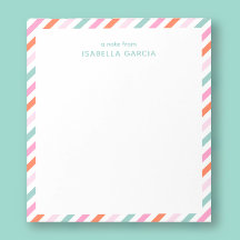 Personalisiertes Niedliches Notepad