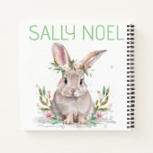 Personalisiertes niedliches Notizbuch (Rückseite)