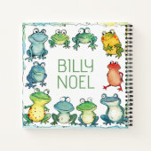 Personalisiertes niedliches Notizbuch (Rückseite)