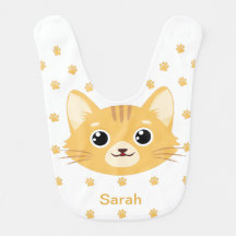 Personalisiertes Niedliches Orangenkatzen Tier