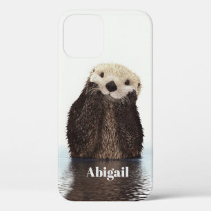 Personalisiertes Niedliches Otter Zeichnend Case-Mate iPhone Hülle