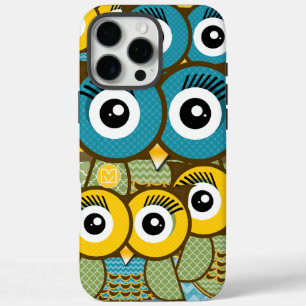 Personalisiertes Niedliches Owl Art iphone 5 iPhone 16 Pro Max Hülle