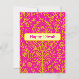 Personalisiertes Niedliches Paisley Floral Print N Postkarte