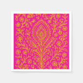 Personalisiertes Niedliches Paisley Floral Print N Serviette (Vorderseite)