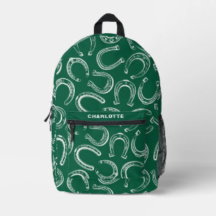 Personalisiertes Niedliches Pferdeshoe-Muster Bedruckter Rucksack