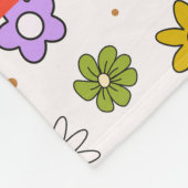 Personalisiertes Niedliches Retro 90er Y2k Fleece (Ecke)