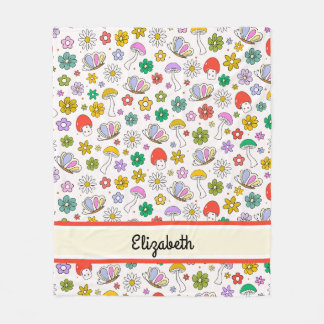 Personalisiertes Niedliches Retro 90er Y2k Fleece