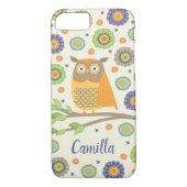 Personalisiertes Niedliches Schälmuster Case-Mate iPhone Hülle (Rückseite)
