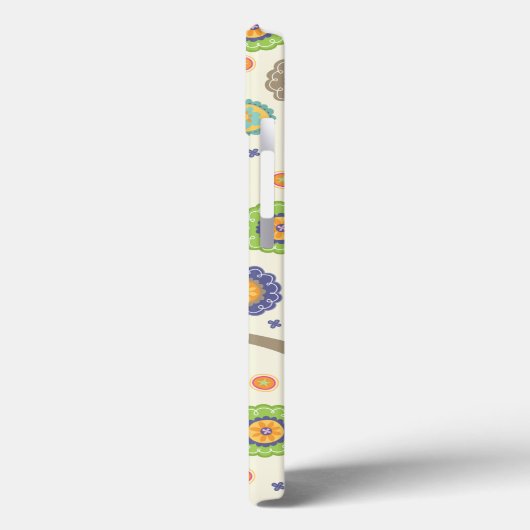 Personalisiertes Niedliches Schälmuster Case-Mate iPhone Hülle (Rückseite / Links)