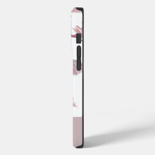 Personalisiertes niedliches Schriftzeichen-Pastell Case-Mate iPhone Hülle (Rückseite / Links)