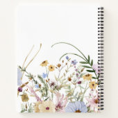 Personalisiertes Niedliches Soft Spring Floral Jou Notizblock (Rückseite)