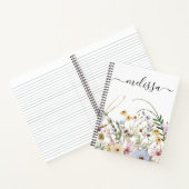 Personalisiertes Niedliches Soft Spring Floral Jou Notizblock (Innenseite)