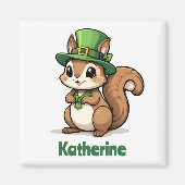 Personalisiertes Niedliches St. Patrick's Day Eich Magnet (Vorne)