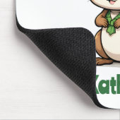 Personalisiertes Niedliches St. Patrick's Day Eich Mousepad (Ecke)