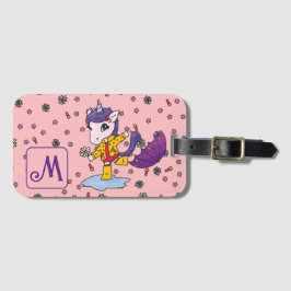 Personalisiertes Niedliches und einfaches Coral Un Gepäckanhänger