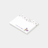 Personalisiertes Niedliches und einfaches Florenti Post-it Klebezettel (angewinkelt)