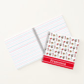 Personalisiertes Niedliches Weihnachtsgeschenk Notizblock (Innenseite)