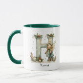 Personalisiertes Niedliches Weihnachtsgeschenk Tasse (Links)