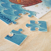 Personalisiertes Noahs Arche-Puzzlespiel Puzzle (Seite)