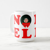 Personalisiertes NOEL Weihnachten Kaffeetasse (Vorderseite Links)