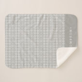 Personalisiertes nordisches Sweater Muster Sherpadecke (Vorderseite (Horizontal))