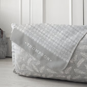 Personalisiertes nordisches Sweater Muster Sherpadecke