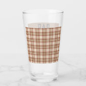 Personalisiertes North Pole Brewing Holiday Ale Glas (Rückseite)