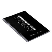personalisiertes Notebook 2024 Notizblock (Rechte Seite)