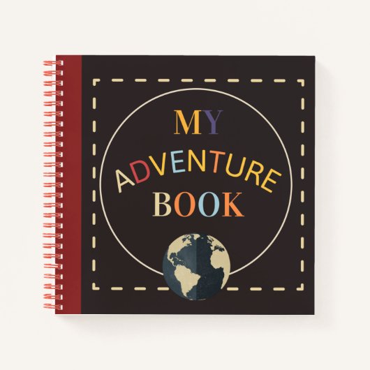 Personalisiertes Notebook - Adventure book Notizblock (Vorderseite)