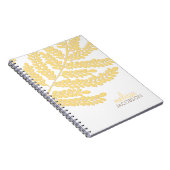 Personalisiertes Notebook der Leafy Branch Notizblock (Rechte Seite)