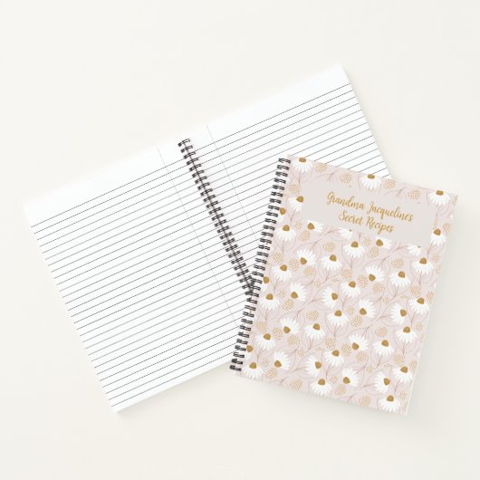 Personalisiertes Notebook, elegantes Geschenk für Notizblock (Innenseite)